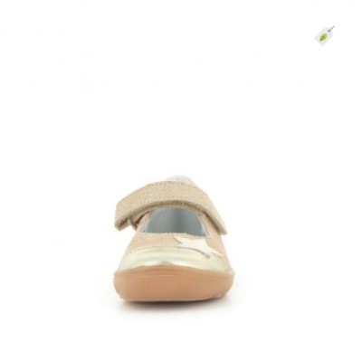 Bopy - Ballerines en Cuir Smalocal Or