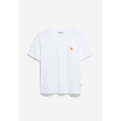 ARMEDANGELS - Tee shirt Lualaa Flower - Blanc ARMEDANGELS - Tee shirt Lualaa Flower - Blanc