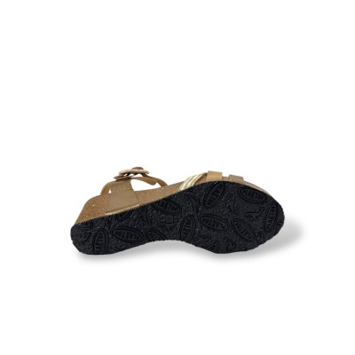 PLAKTON - Sandales Bridge - Mordore Beige