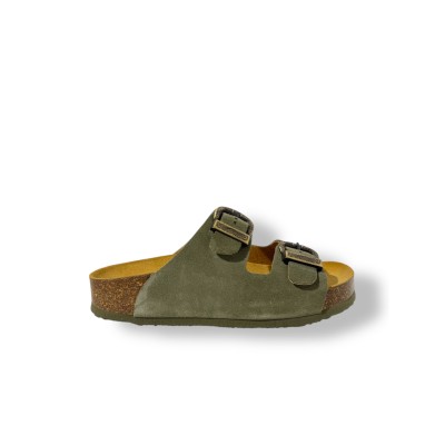 PLAKTON - Mules CP Beta West - Kaki