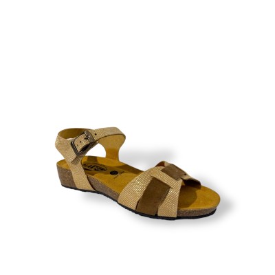 PLAKTON - Sandales Nube - Oro Vision