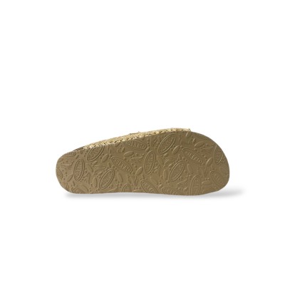 PLAKTON - Mules Cp Beta Square - Rafia Beige