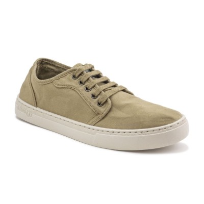 NATURAL WORLD - Baskets en toile Narciso - Camel new