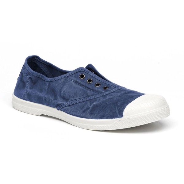 NATURAL WORLD - Chaussures en toile Old Lavanda - Marine