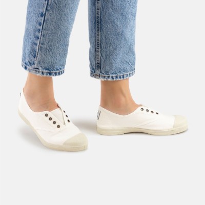 NATURAL WORLD - Chaussures en toile Lavanda - Blanc