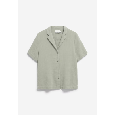 ARMEDANGELS - Blouse Maaite en mousseline - Seagreen