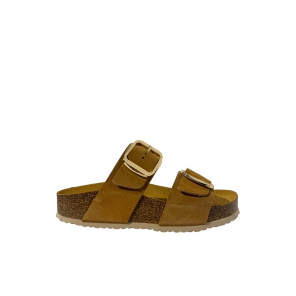 LA VAGUE - Sandales Cran5e - Camel