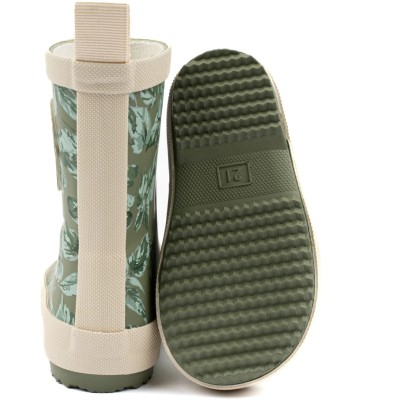 POM POM - Bottes en caoutchouc -Camo ortie AOP