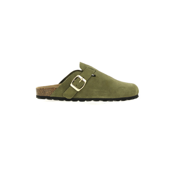 LA MAISON DE L'ESPADRILLE - Sabot Boucle - Kaki