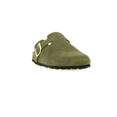 LA MAISON DE L'ESPADRILLE - Sabot Boucle - Kaki
