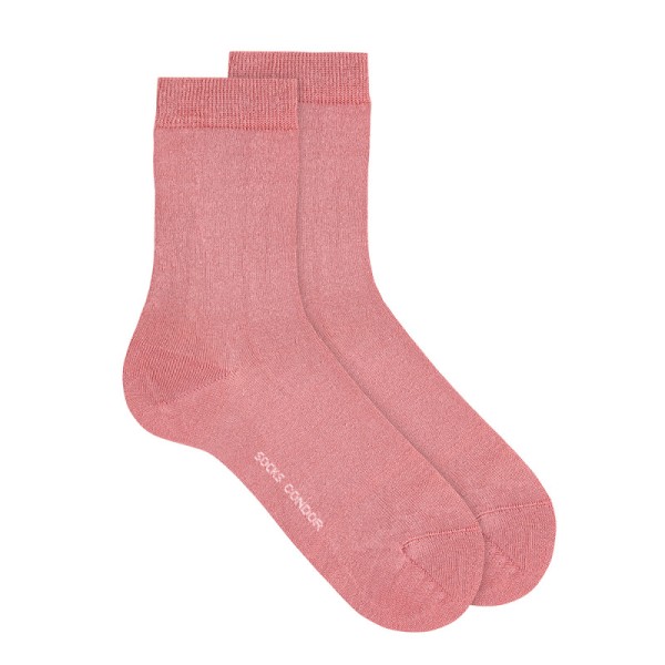 CONDOR - Chaussettes en lin - Rose
