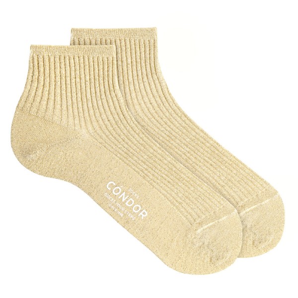 CONDOR - Chaussettes à paillettes - Or