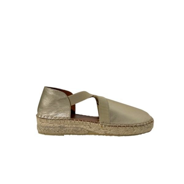 LA MAISON DE L'ESPADRILLE - Espadrille Elastique - Or