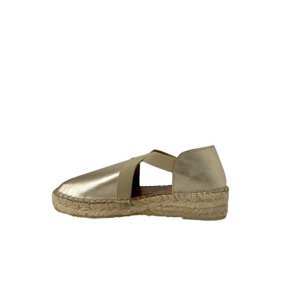 LA MAISON DE L'ESPADRILLE - Espadrille Elastique - Or