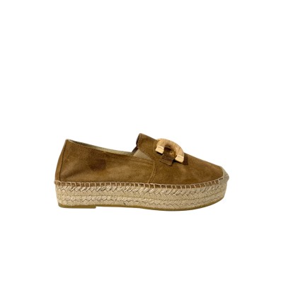LA MAISON DE L'ESPADRILLE - Mocassin boucle - Cuero LA MAISON DE L'ESPADRILLE - Mocassin boucle - Cuero