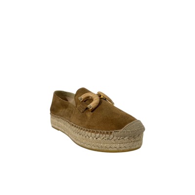 LA MAISON DE L'ESPADRILLE - Mocassin boucle - Cuero LA MAISON DE L'ESPADRILLE - Mocassin boucle - Cuero