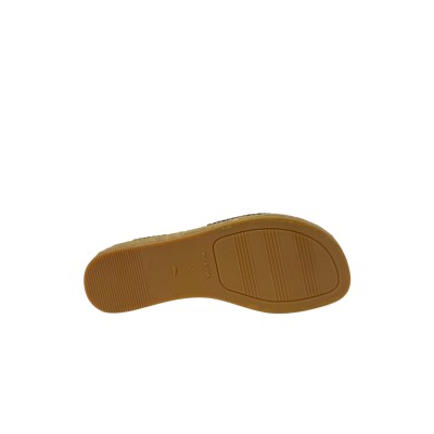 LA MAISON DE L'ESPADRILLE - Nu Pied élastique - Kaki