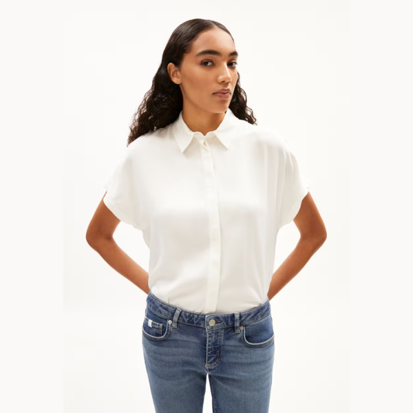 ARMEDANGELS - Chemisier Larisaana - Off white