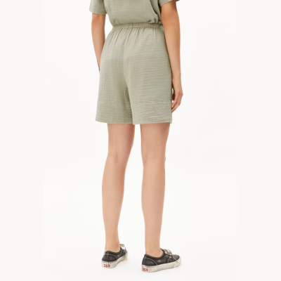 ARMEDANGELS - Short en mousseline Teonaa - Seagreen