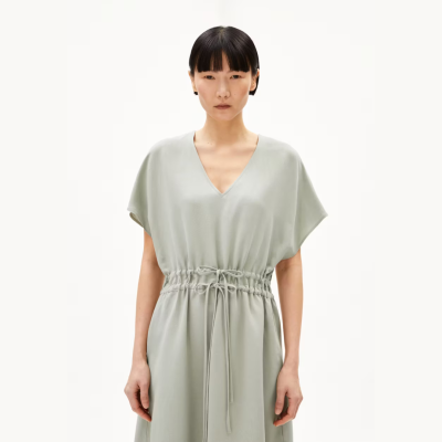 ARMEDANGELS - Robe Maaholina Lino - Seagreen