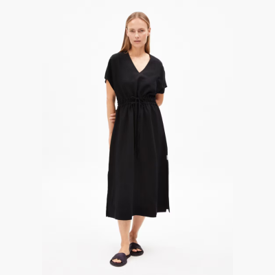 ARMEDANGELS - Robe Maaholina Lino - Black