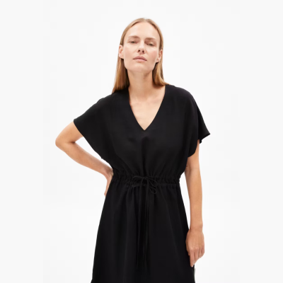 ARMEDANGELS - Robe Maaholina Lino - Black