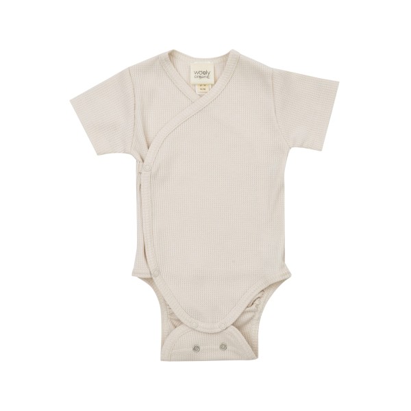 WOOLY ORGANIC - Body cache-cœur à pression - Cristal gray