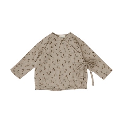 WOOLY ORGANIC - Veste portefeuille en mousseline - Gray