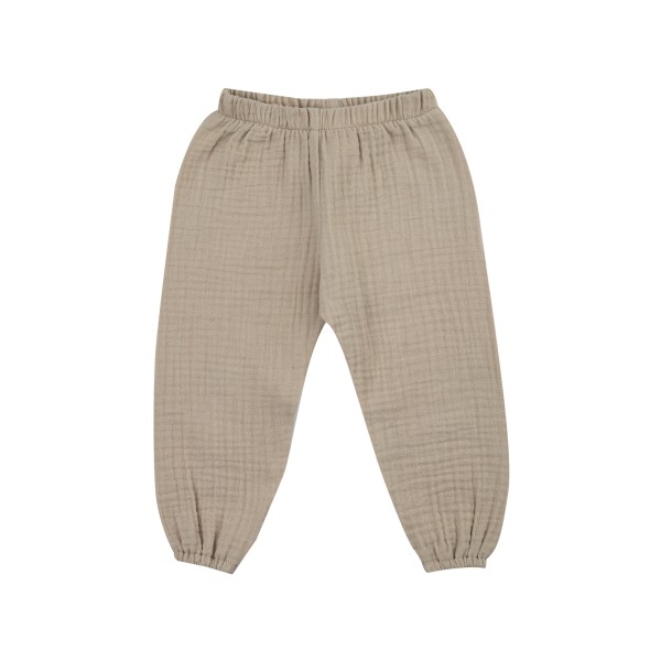 WOOLY ORGANIC - Pantalon en mousseline - Pepper