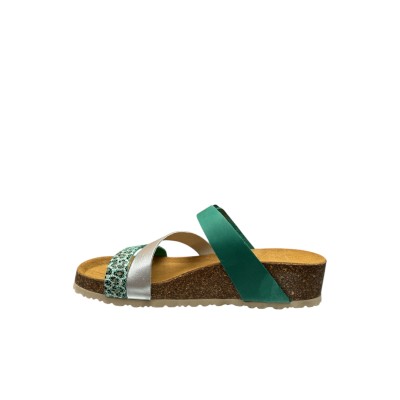 ARIMA - Mules Percale - Vert ARIMA - Mules Percale - Vert