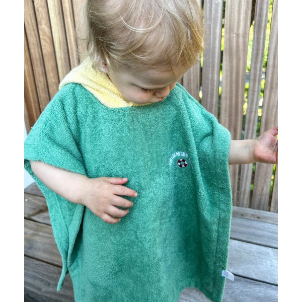 POULE PARTY - Ponchos de bain - Menthe/citron
