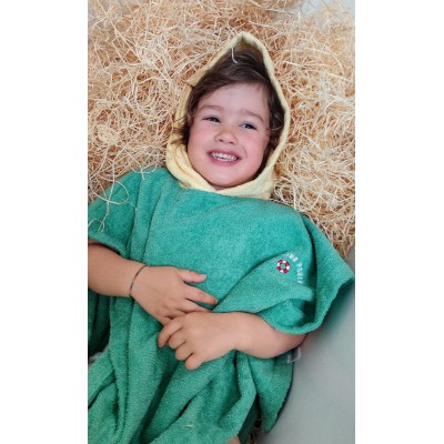 POULE PARTY - Ponchos de bain - Menthe/citron