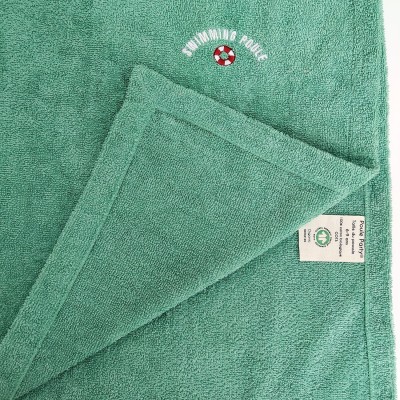 POULE PARTY - Ponchos de bain - Menthe/citron