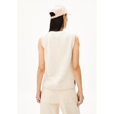 ARMEDANGELS - Haut en maille Taari - Oatmilk Light