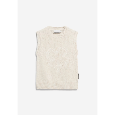 ARMEDANGELS - Haut en maille Taari - Oatmilk Light