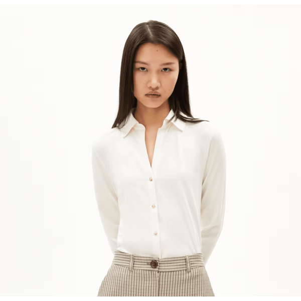 ARMEDANGELS - Blouse Nalaannia - Oatmilk