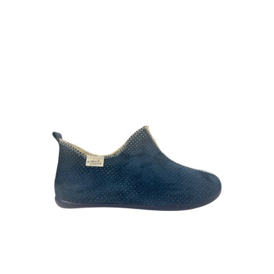 LA MAISON DE L'ESPADRILLE - Bottillon Perforé 2180 - Marine