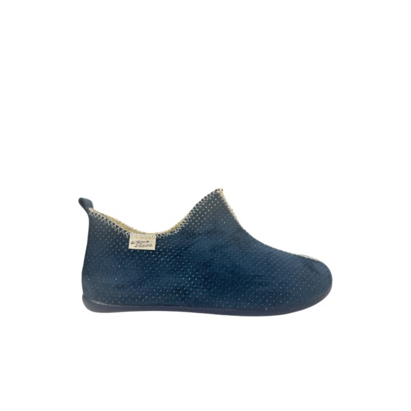 LA MAISON DE L'ESPADRILLE - Bottillon Perforé 2180 - Marine