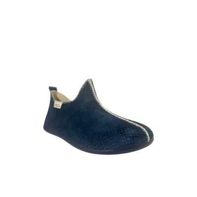 LA MAISON DE L'ESPADRILLE - Bottillon Perforé 2180 - Marine
