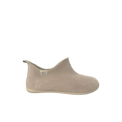 LA MAISON DE L'ESPADRILLE - Bottillon Perforé 2180 - Ecru