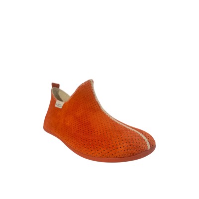 LA MAISON DE L'ESPADRILLE - Bottillon Perforé 2180 - Orange LA MAISON DE L'ESPADRILLE - Bottillon Perforé 2180 - Orange