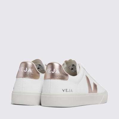 VEJA - Baskets Campo Leather - Platine
