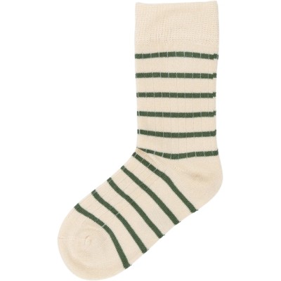 MINIPOP - Chaussettes Bambou - Stripe vert MINIPOP - Chaussettes Bambou - Stripe vert