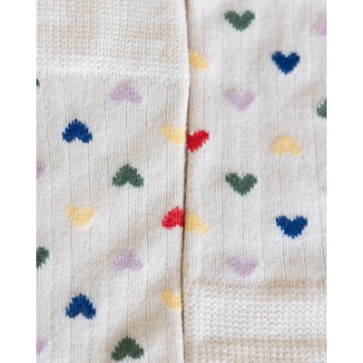 MINIPOP - Chaussettes Bambou - Cœur