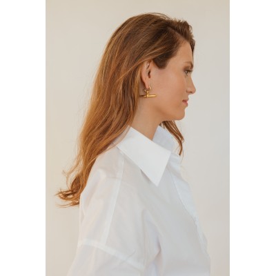 CXC Boucles d'oreilles Eucalyptus.