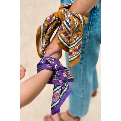 SO FAMILY Foulard Delhi Cumin Small.