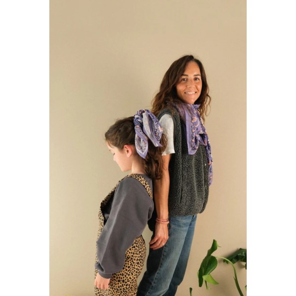 SO FAMILY Foulard Delhi Parme Small.