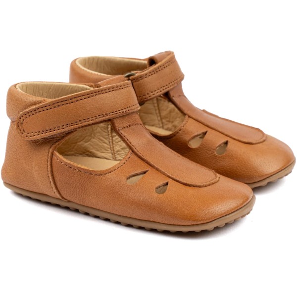 POM POM - Chaussons sandales Beginners - Camel