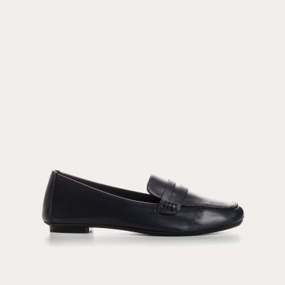 REQINS - Mocassins Hema Cuir - Marine