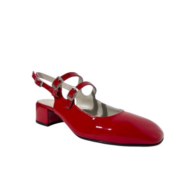 REQINS - Ballerines Rosewood cuir vernis - Rouge REQINS - Ballerines Rosewood cuir vernis - Rouge